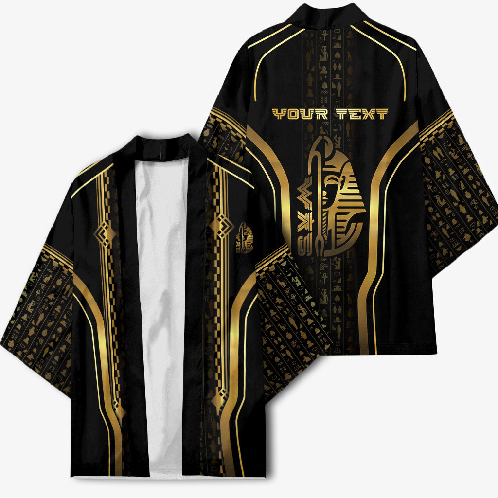 Personalized Egypt Was Sceptre Kimono Gold Pharaoh Patterns