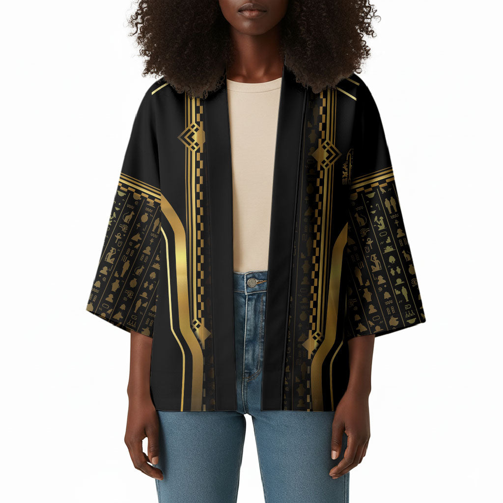 Personalized Egypt Was Sceptre Kimono Gold Pharaoh Patterns