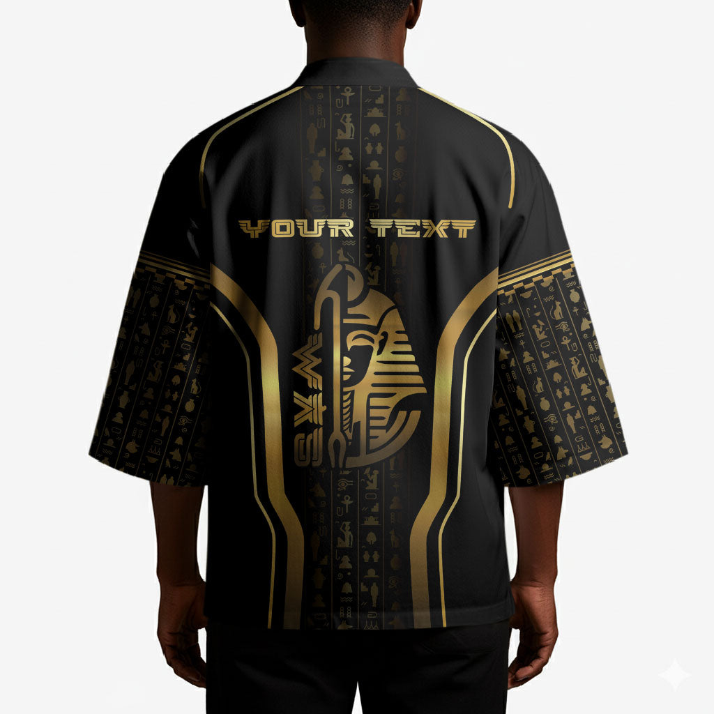 Personalized Egypt Was Sceptre Kimono Gold Pharaoh Patterns