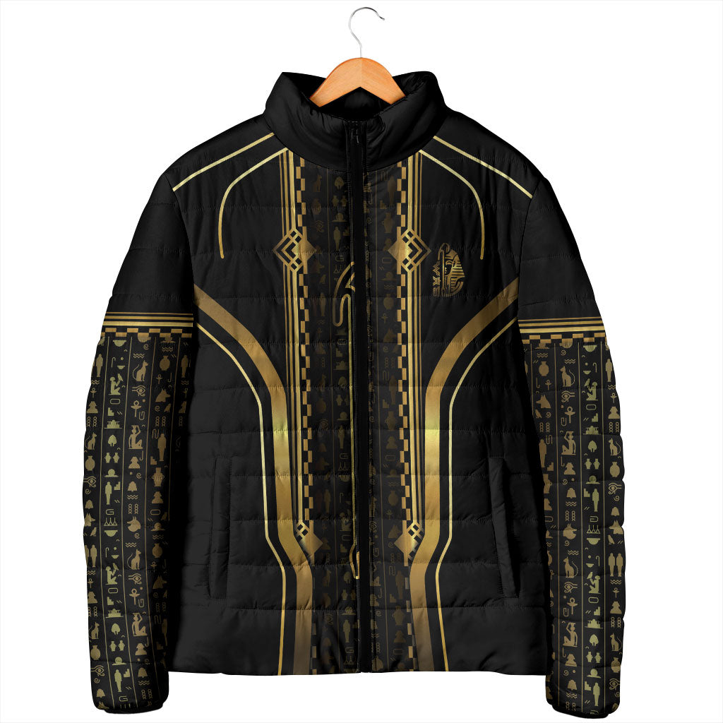 Personalized Egypt Was Sceptre Padded Jacket Gold Pharaoh Patterns
