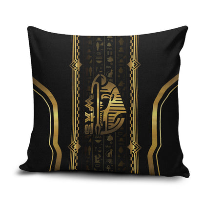 Egypt Was Sceptre Pillow Cover Gold Pharaoh Patterns