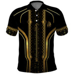 Personalized Egypt Was Sceptre Polo Shirt Gold Pharaoh Patterns