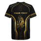 Personalized Egypt Was Sceptre Rugby Jersey Gold Pharaoh Patterns