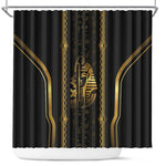 Egypt Was Sceptre Shower Curtain Gold Pharaoh Patterns