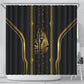 Egypt Was Sceptre Shower Curtain Gold Pharaoh Patterns