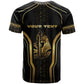 Personalized Egypt Was Sceptre T shirt Gold Pharaoh Patterns