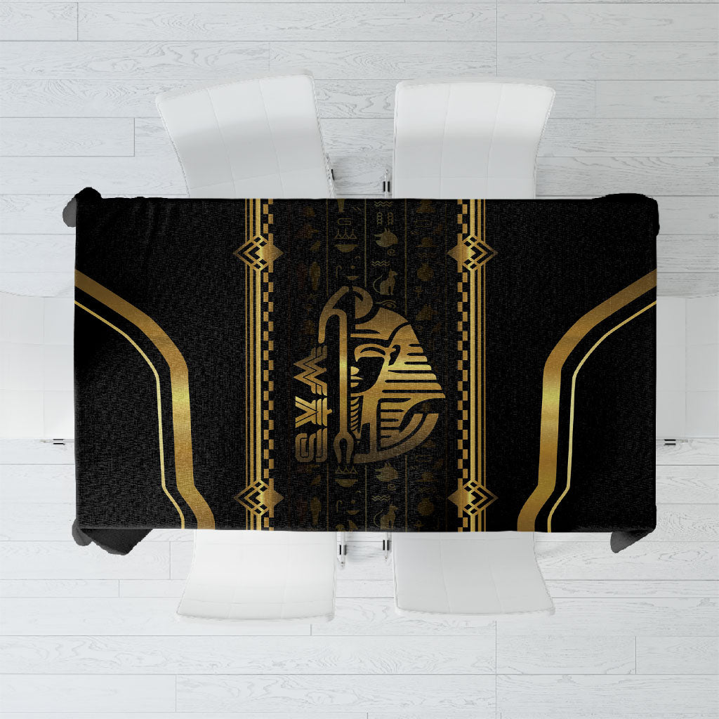 Egypt Was Sceptre Tablecloth Gold Pharaoh Patterns
