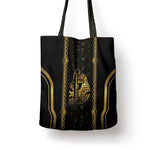 Egypt Was Sceptre Tote Bag Gold Pharaoh Patterns