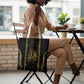 Egypt Was Sceptre Tote Bag Gold Pharaoh Patterns