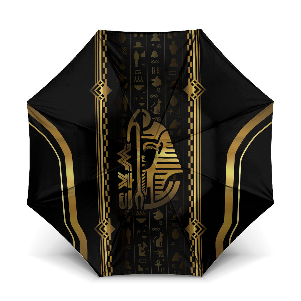 Egypt Was Sceptre Umbrella Gold Pharaoh Patterns