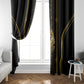 Egypt Was Sceptre Window Curtain Gold Pharaoh Patterns