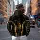 Personalized Egypt Was Sceptre Zip Hoodie Gold Pharaoh Patterns