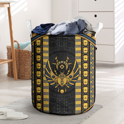 Egypt The Scarab Beetle Laundry Basket Winged Solar Amulet Symbol