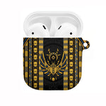 Egypt The Scarab Beetle AirPods Case Winged Solar Amulet Symbol