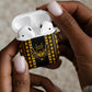 Egypt The Scarab Beetle AirPods Case Winged Solar Amulet Symbol
