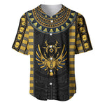 Egypt The Scarab Beetle Baseball Jersey Winged Solar Amulet Symbol