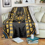 Egypt The Scarab Beetle Blanket Winged Solar Amulet Symbol