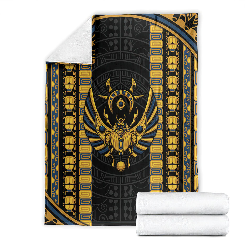 Egypt The Scarab Beetle Blanket Winged Solar Amulet Symbol