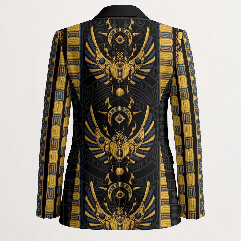 Egypt The Scarab Beetle Blazer Winged Solar Amulet Symbol