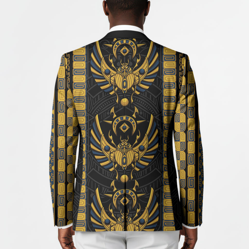 Egypt The Scarab Beetle Blazer Winged Solar Amulet Symbol
