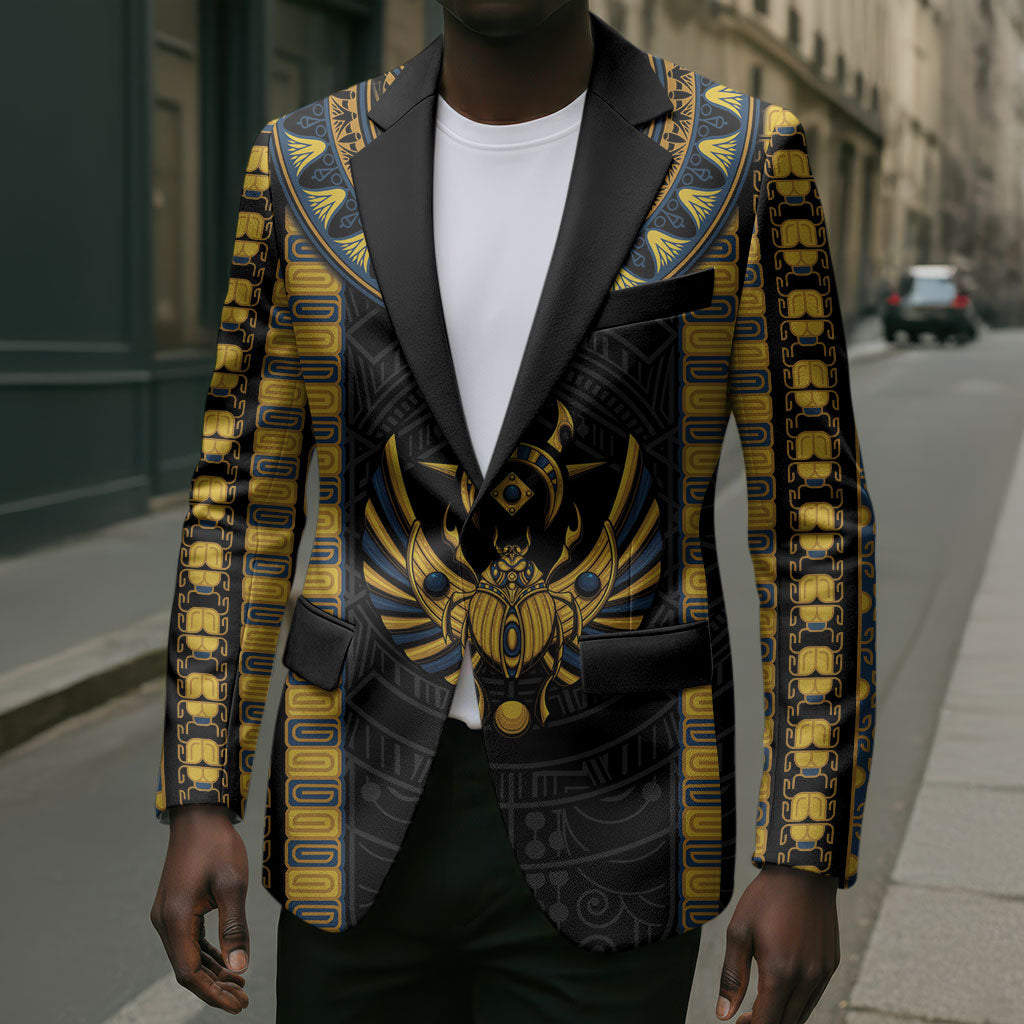 Egypt The Scarab Beetle Blazer Winged Solar Amulet Symbol