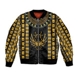 Egypt The Scarab Beetle Bomber Jacket Winged Solar Amulet Symbol