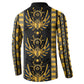 Egypt The Scarab Beetle Button Sweatshirt Winged Solar Amulet Symbol