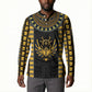 Egypt The Scarab Beetle Button Sweatshirt Winged Solar Amulet Symbol