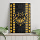 Egypt The Scarab Beetle Canvas Wall Art Winged Solar Amulet Symbol