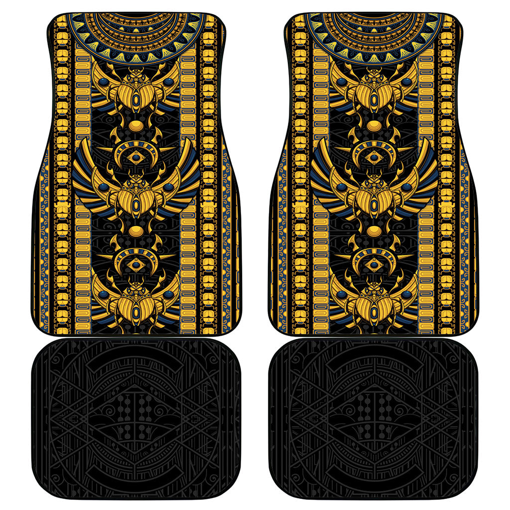 Egypt The Scarab Beetle Car Mats Winged Solar Amulet Symbol