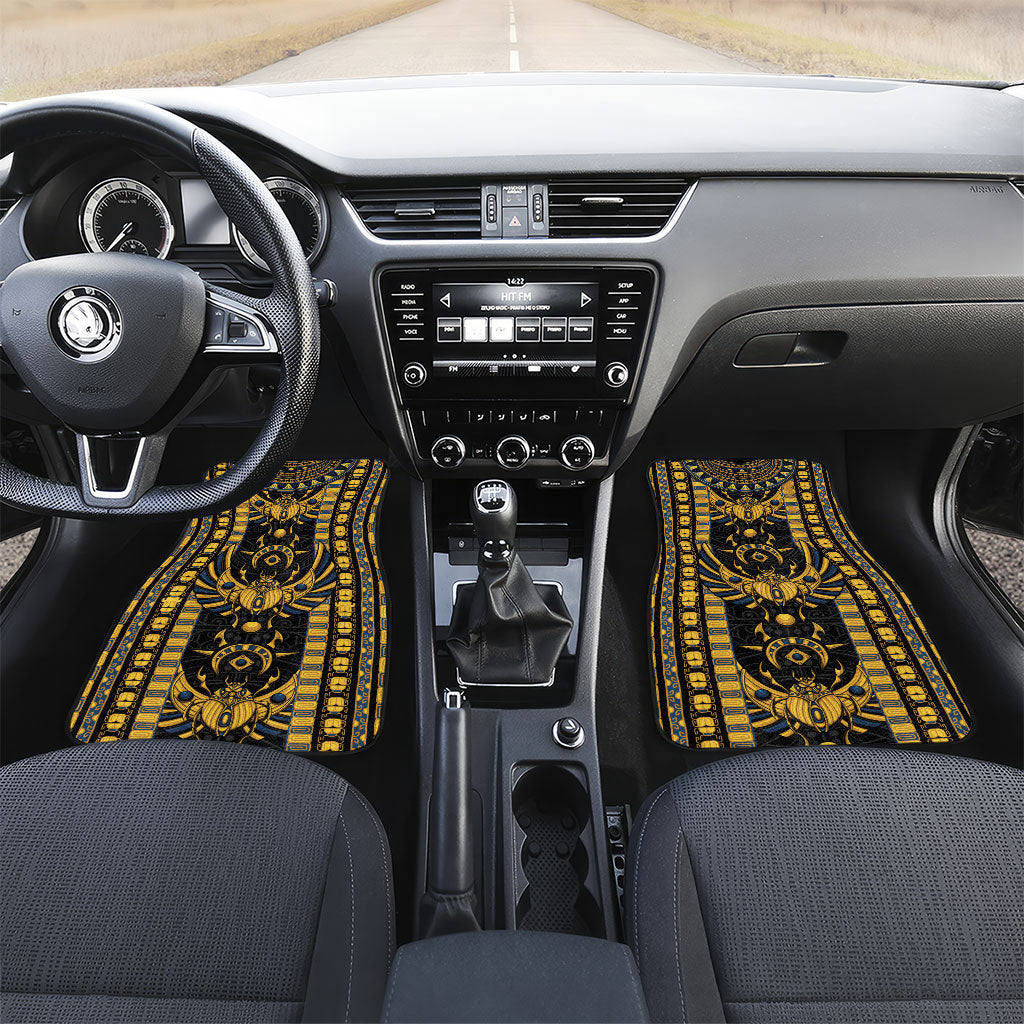 Egypt The Scarab Beetle Car Mats Winged Solar Amulet Symbol