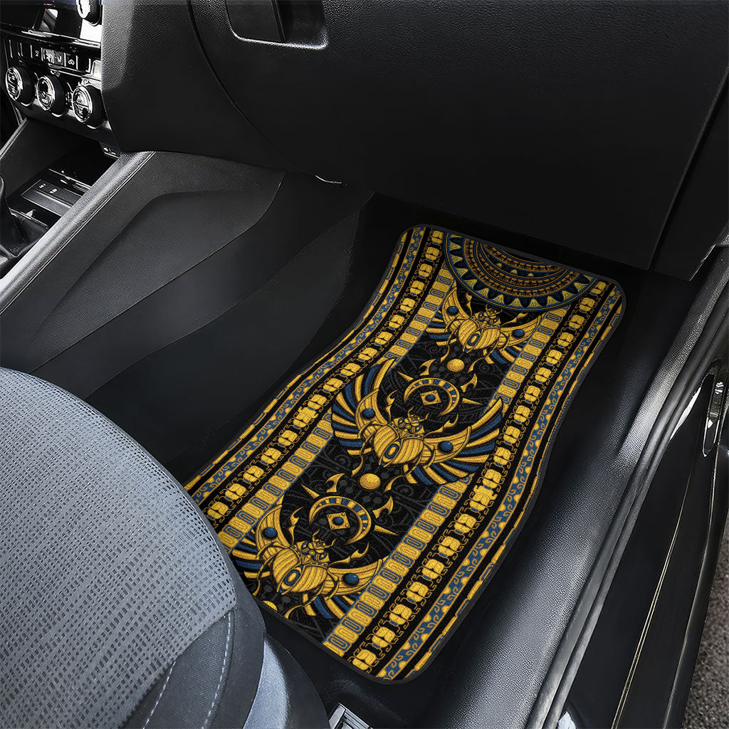 Egypt The Scarab Beetle Car Mats Winged Solar Amulet Symbol