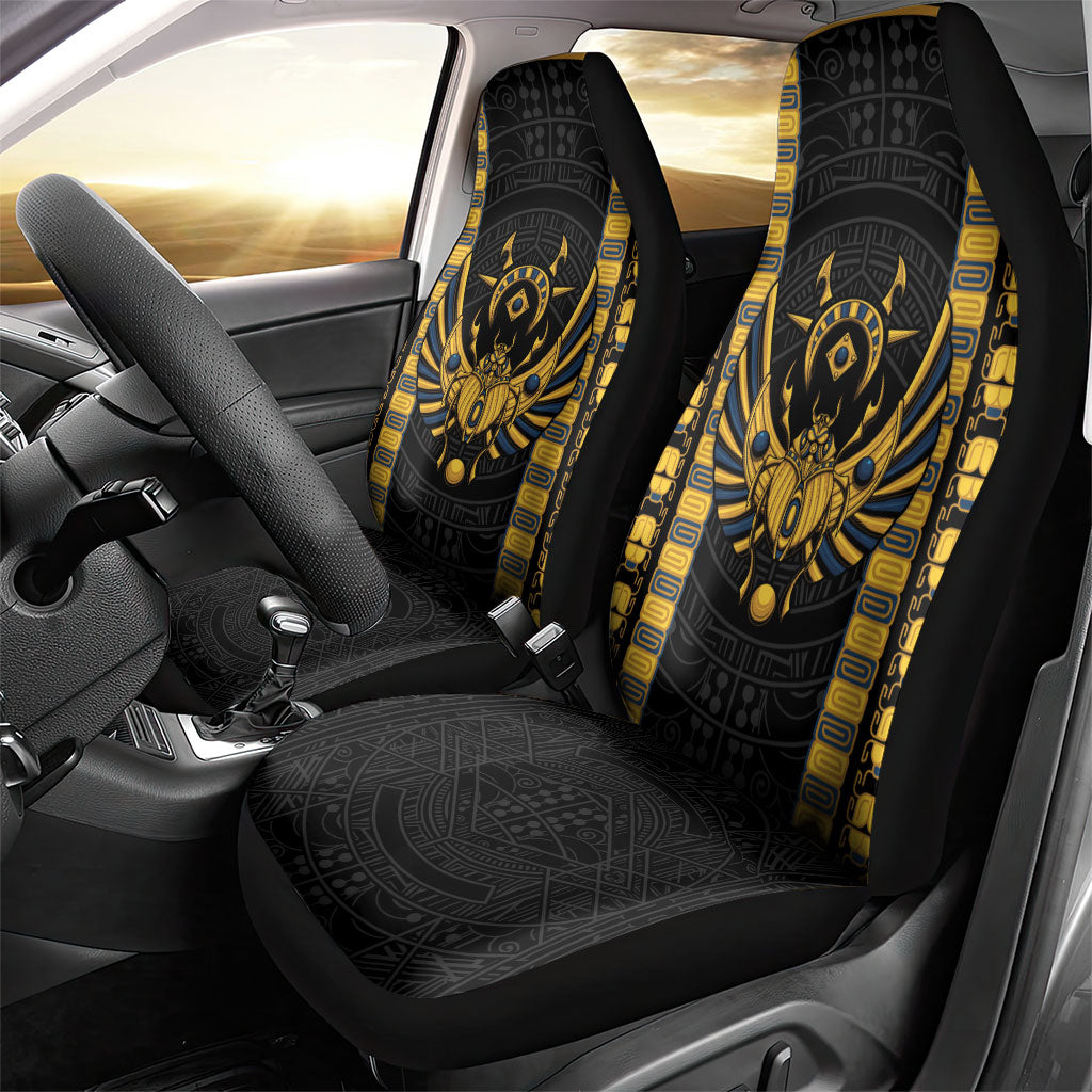 Egypt The Scarab Beetle Car Seat Cover Winged Solar Amulet Symbol