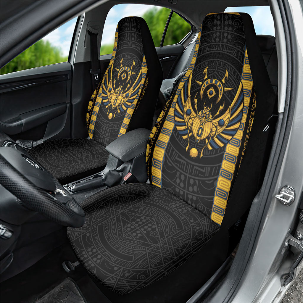 Egypt The Scarab Beetle Car Seat Cover Winged Solar Amulet Symbol