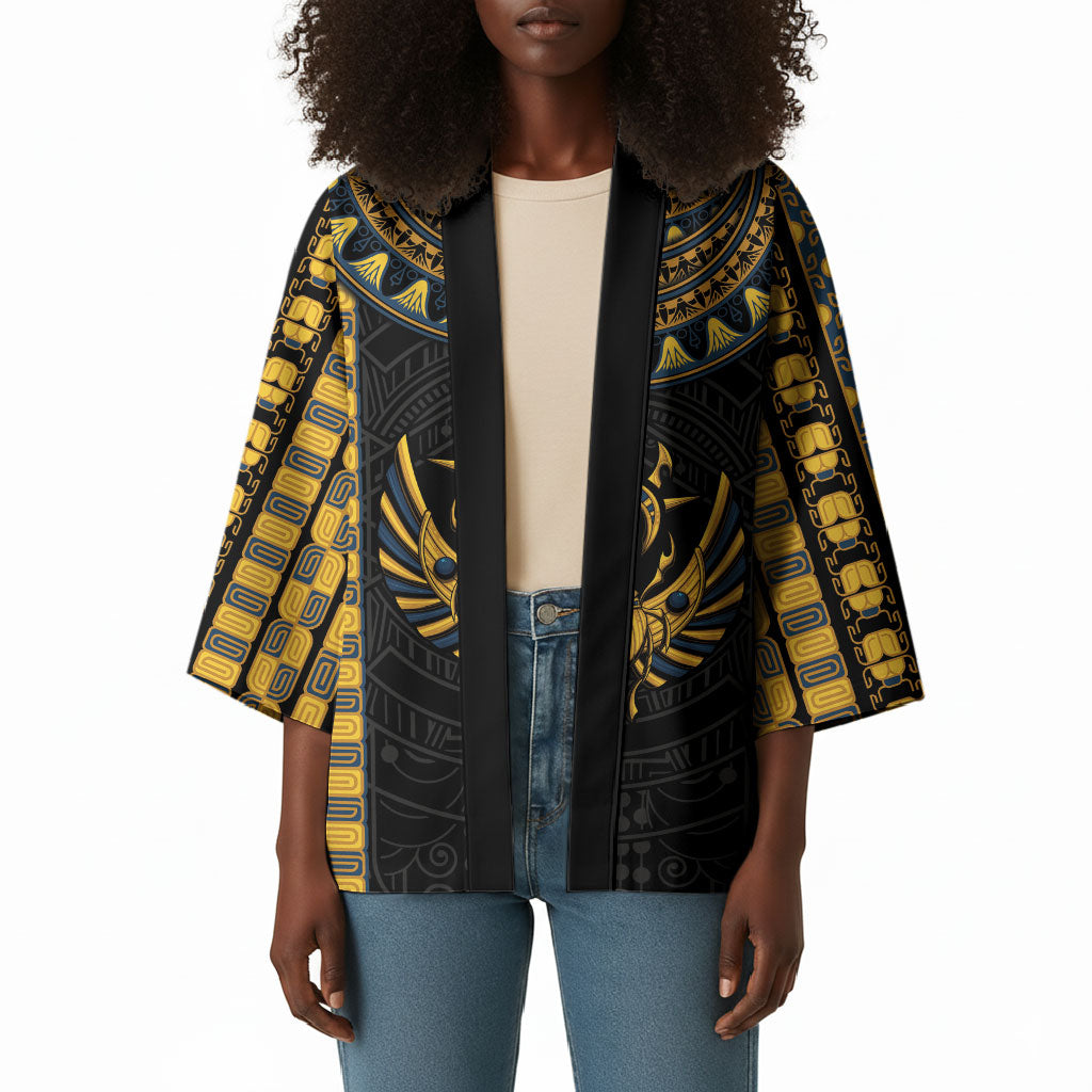 Egypt The Scarab Beetle Kimono Winged Solar Amulet Symbol