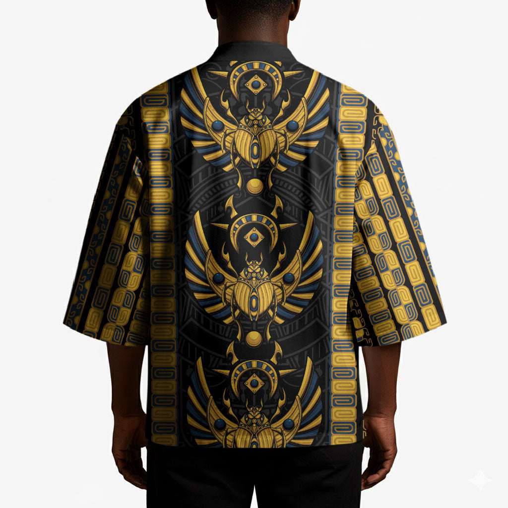 Egypt The Scarab Beetle Kimono Winged Solar Amulet Symbol
