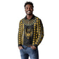 Egypt The Scarab Beetle Long Sleeve Polo Shirt Winged Solar Amulet Symbol