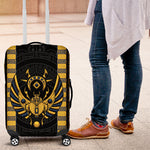 Egypt The Scarab Beetle Luggage Cover Winged Solar Amulet Symbol
