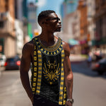 Egypt The Scarab Beetle Men Tank Top Winged Solar Amulet Symbol