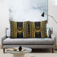 Egypt The Scarab Beetle Pillow Cover Winged Solar Amulet Symbol