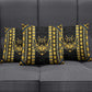 Egypt The Scarab Beetle Pillow Cover Winged Solar Amulet Symbol