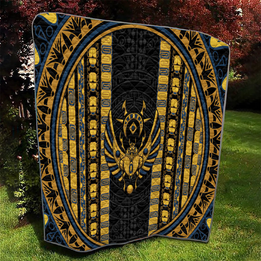 Egypt The Scarab Beetle Quilt Winged Solar Amulet Symbol
