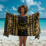 Egypt The Scarab Beetle Sarong Winged Solar Amulet Symbol
