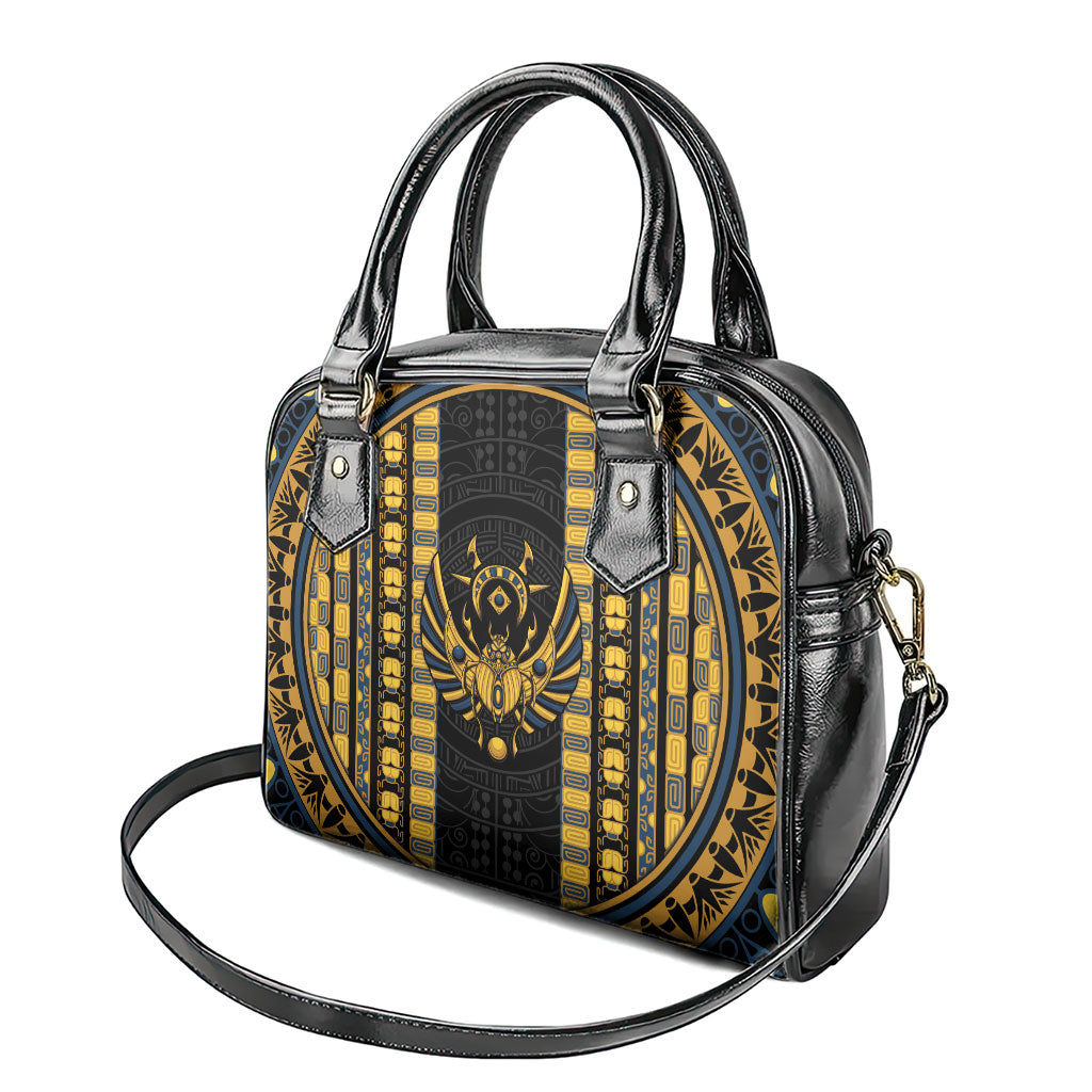 Egypt The Scarab Beetle Shoulder Handbag Winged Solar Amulet Symbol