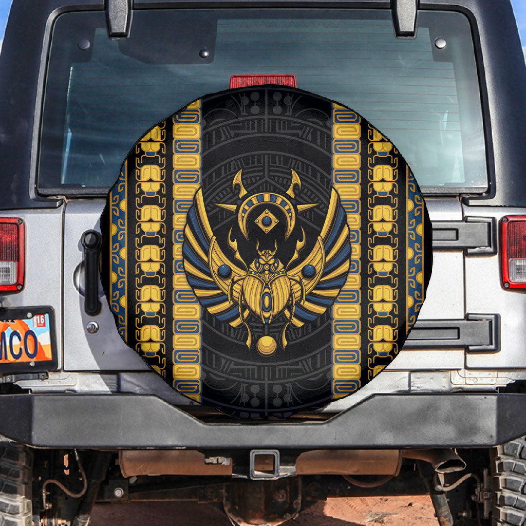 Egypt The Scarab Beetle Spare Tire Cover Winged Solar Amulet Symbol