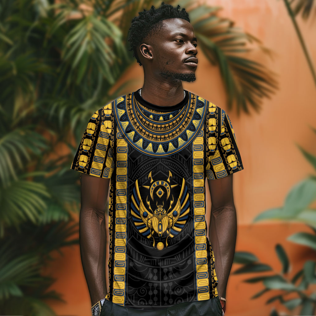 Egypt The Scarab Beetle T shirt Winged Solar Amulet Symbol