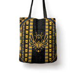 Egypt The Scarab Beetle Tote Bag Winged Solar Amulet Symbol
