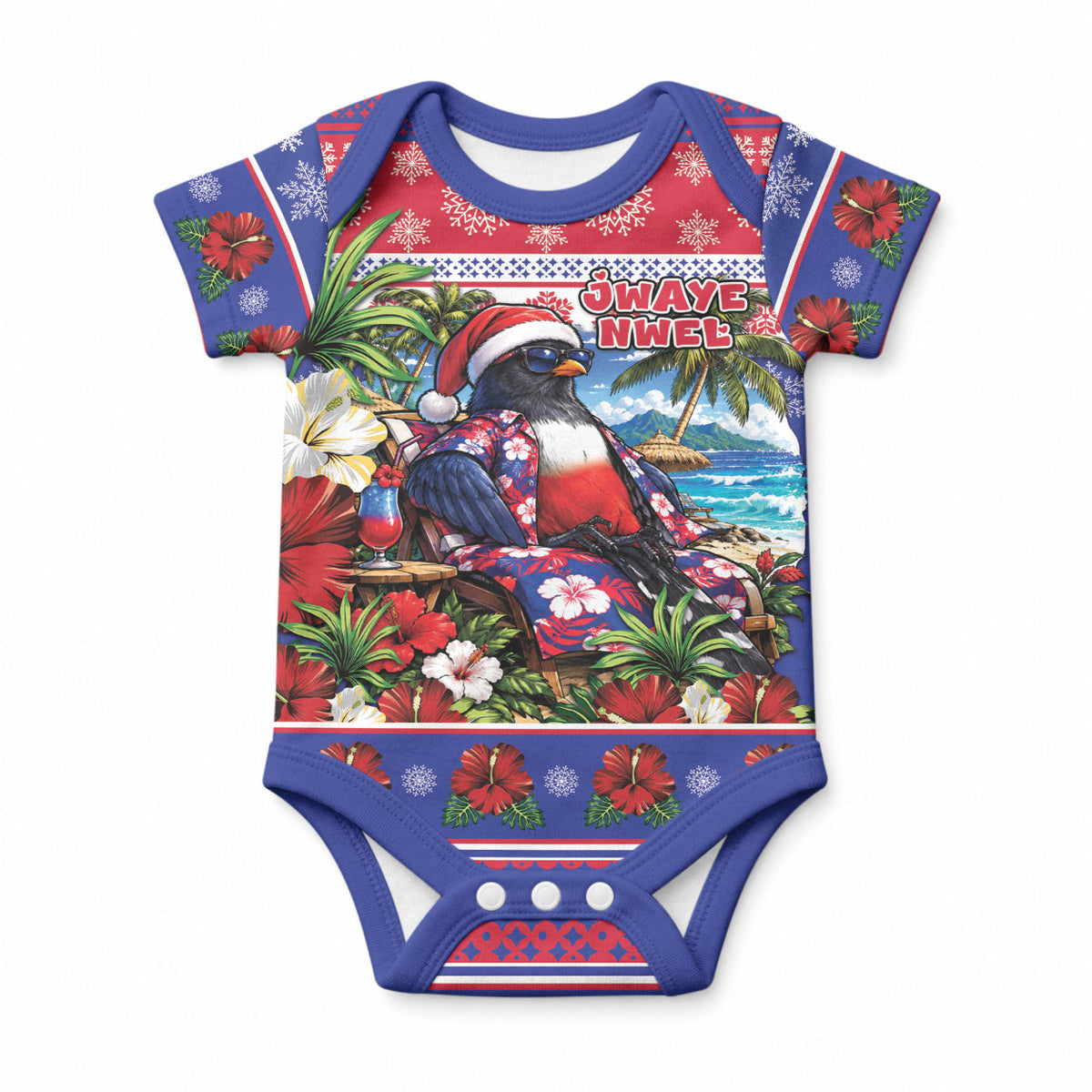 Afro-Haitians Christmas Baby Onesie This Trogon Needs A Beach Retreat