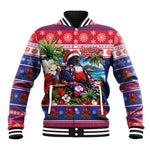 Afro-Haitians Christmas Baseball Jacket This Trogon Needs A Beach Retreat
