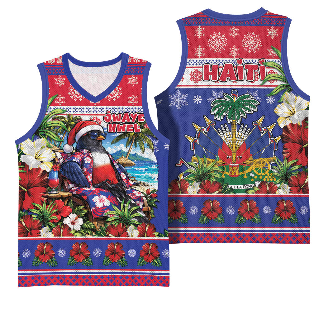 Afro-Haitians Christmas Basketball Jersey This Trogon Needs A Beach Retreat